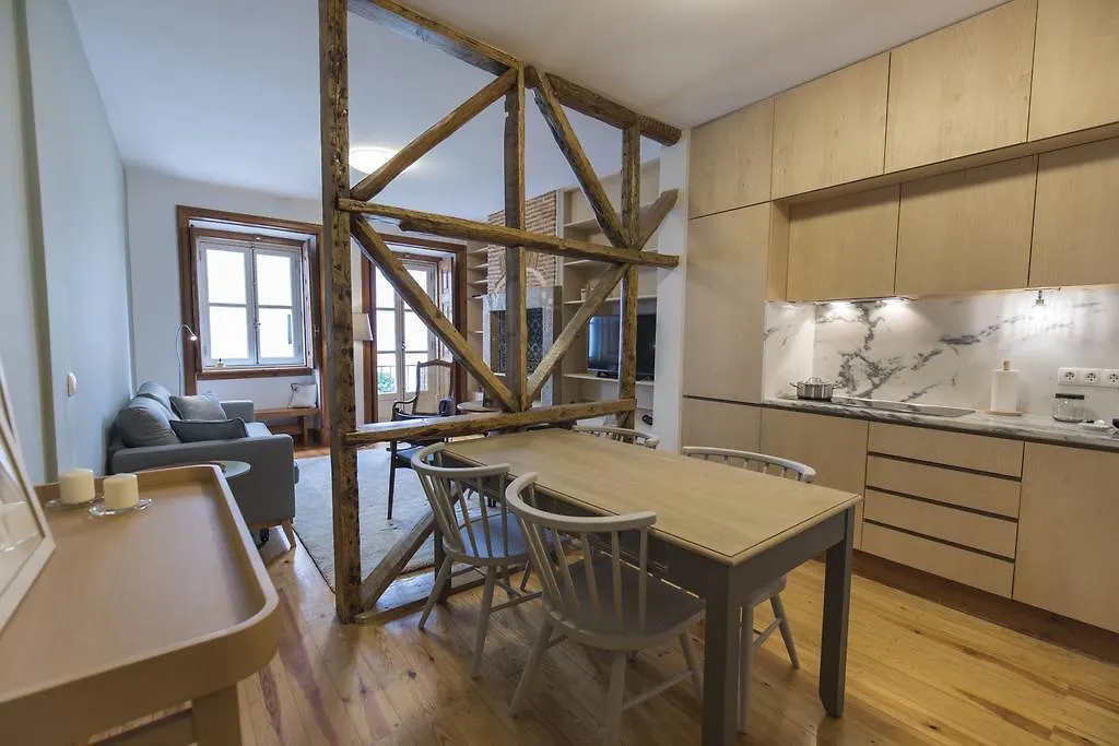 דירות Rustic Flat At Lisbon'S Heart 0*, ליסבון